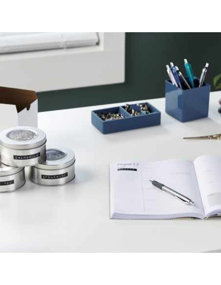 Dymo 520109 cinta para impresora de etiquetas blanco sobre negro