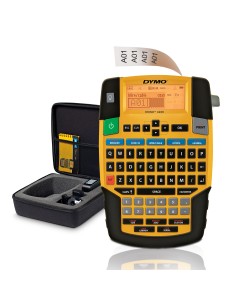 DYMO Rhino impresora de etiquetas Transferencia térmica Inalámbrico QWERTY Negro, Amarillo