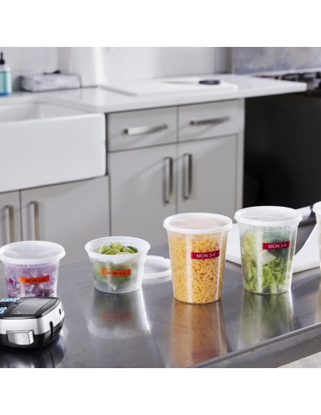 Dymo D1 Etiquetas durable blanco sobre rojo 12mm x 7m