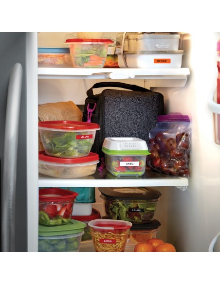 Dymo D1 Etiquetas durable blanco sobre rojo 12mm x 7m