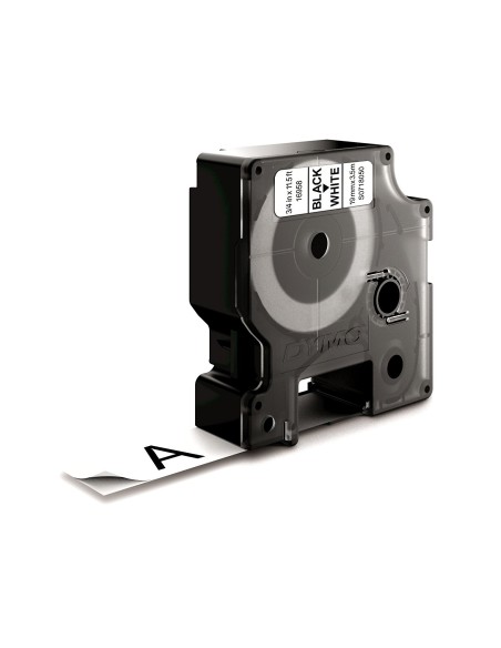 DYMO D1 - Etiquetas Durable - Negro sobre blanco - 12mm x 5.5m