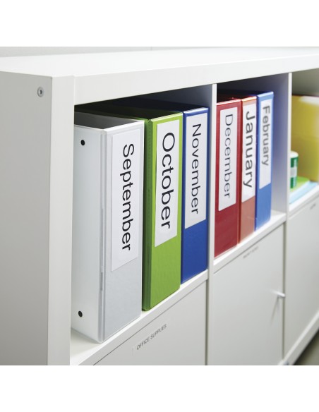 DYMO LW -Etiquetas para archivadores de tamaño grande - 59 x 190 mm - S0722480