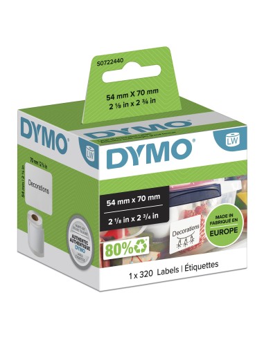 DYMO LW - Etiquetas multiuso - 54 x 70 mm - S0722440
