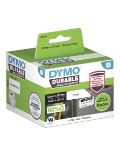 DYMO Durable Blanco Etiqueta para impresora autoadhesiva
