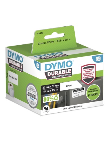DYMO Durable Blanco Etiqueta para impresora autoadhesiva