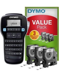 DYMO LabelManager LM160 impresora de etiquetas Transferencia térmica D1 QWERTY Negro