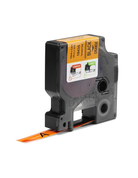 DYMO 12mm RHINO Coloured vinyl cinta para impresora de etiquetas D1