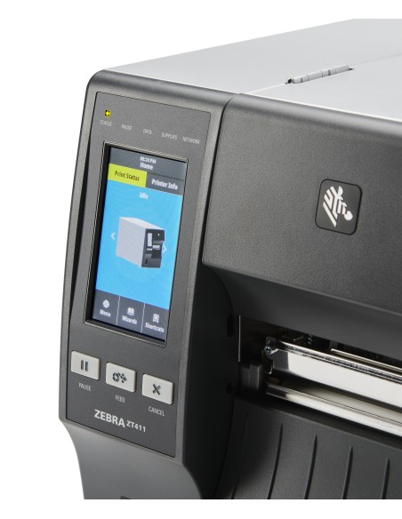Zebra ZT411 600 x 600 DPI Inalámbrico y alámbrico Térmica directa   transferencia térmica Impresora de recibos