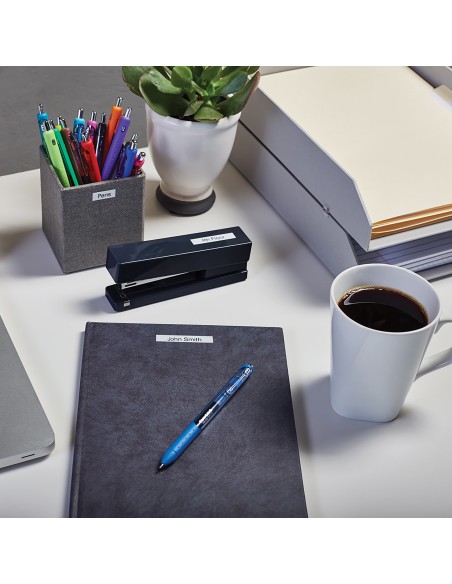 CINTA ROTULADORA AUTOADHESIVA DYMO D1 PARA ROTULADORAS LABEL MANAGER NEGRO BLANCO S0720680