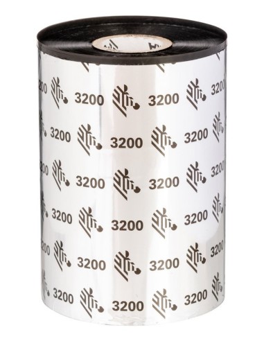 Zebra Wax resin 3200 4.33" x 110mm cinta para impresora