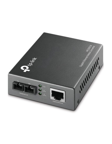 CONVERTIDOR FIBRA TP-LINK OMADA MC200CM RJ45GIGA A FIBRA MULTIMODO SC 1000MB 550M