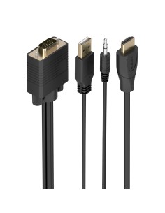 Aisens Cable Conversor SVGA y Audio a HDMI 1m