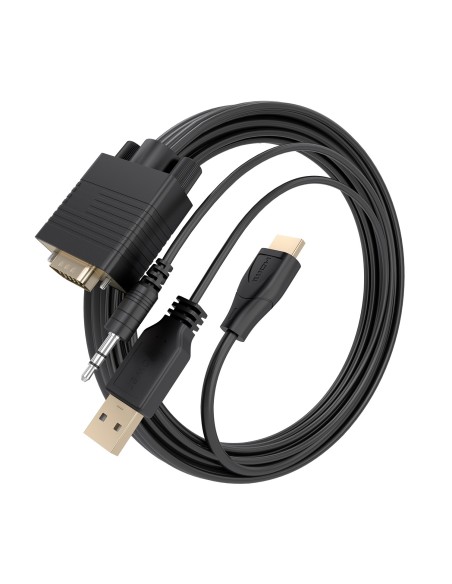Aisens Cable Conversor SVGA y Audio a HDMI 1.5m