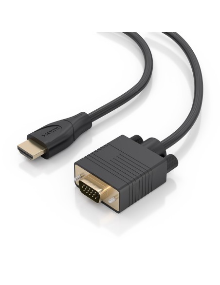 Aisens Cable Conversor HDMI M a SVGA M Negro 1.5m