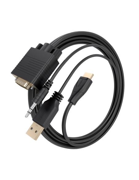 Aisens Cable Conversor HDMI a SVGA y Audio 1m