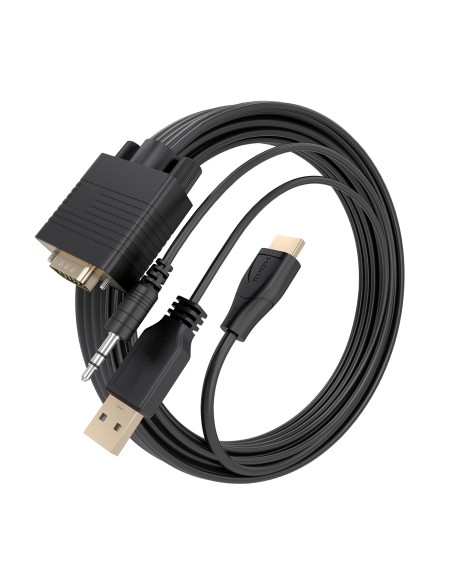 Aisens Cable Conversor HDMI a SVGA y Audio 2m