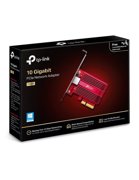 TP-Link TX401 Adaptador Red PCIe 10Gb