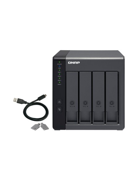 QNAP TR-004 Raid Expansion 4XHDD-Bay 1xUSB-C 3.2