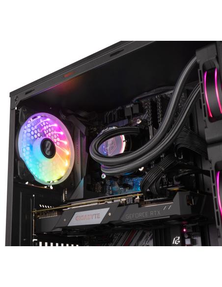 CAJA ATX SEMITORRE NOX INFINITY OMEGA NEGRA ARGB USB3