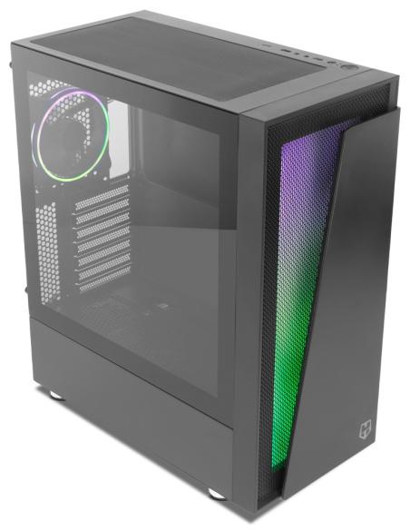 CAJA ATX SEMITORRE NOX HUMMER BLASTER NEGRA ARGB USB3