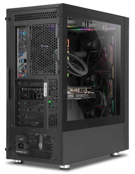 CAJA ATX SEMITORRE NOX HUMMER BLASTER NEGRA ARGB USB3