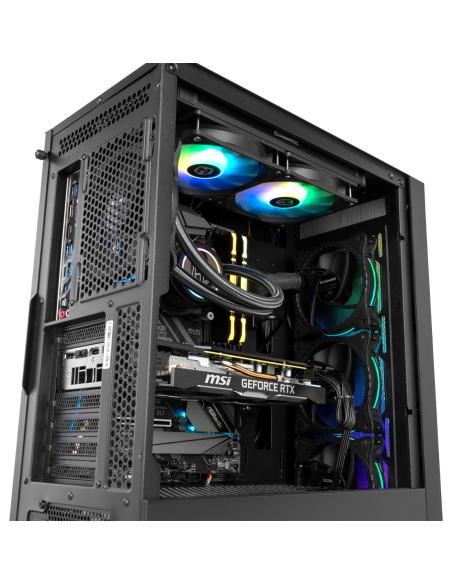 CAJA ATX SEMITORRE NOX HUMMER BLASTER NEGRA ARGB USB3