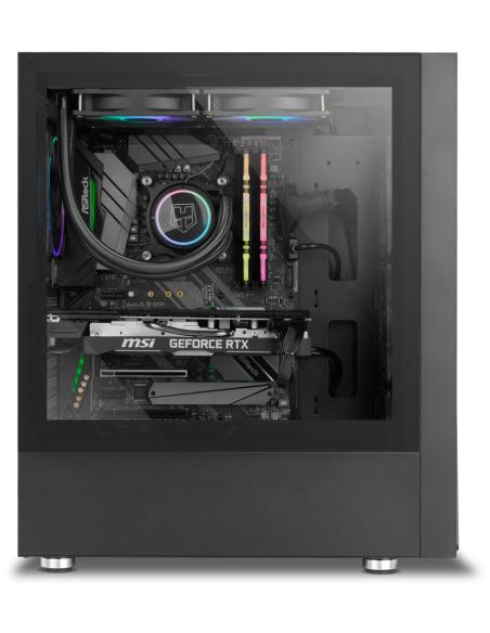 CAJA ATX SEMITORRE NOX HUMMER BLASTER NEGRA ARGB USB3