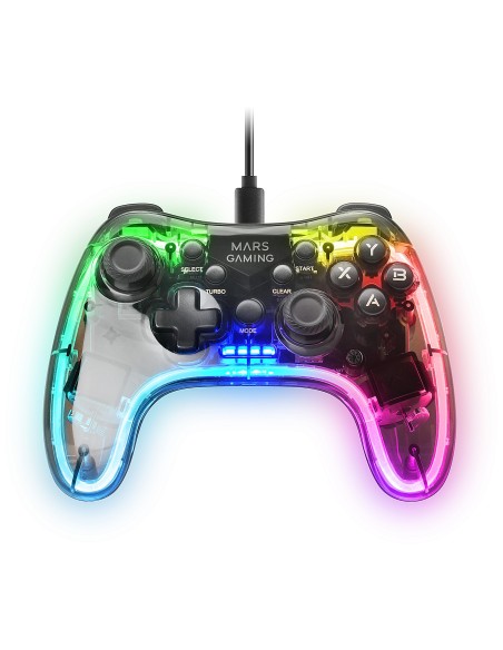 MARS GAMING GAMEPAD MGP-C NEON PC MAC PS3, ANDROID