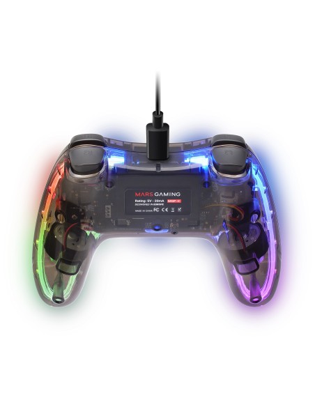 MARS GAMING GAMEPAD MGP-C NEON PC MAC PS3, ANDROID