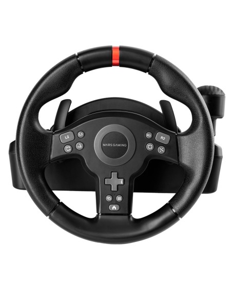 MARS GAMING Volante Simulación Carreras Negro