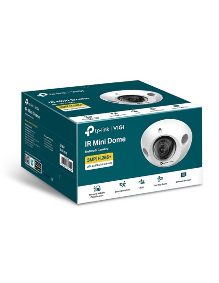 VIGI Cámara IP C230I Mini Dome 3MP Plástico IR 2.8