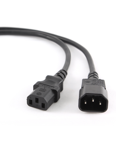 CABLE ALIMENTACION GEMBIRD C13 A C14 1,8M