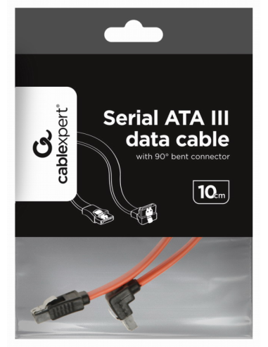 CABLE INTERNO GEMBIRD SATA III 0,5M 90 GRADOS