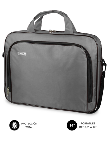 MALETIN SUBBLIM OXFORD 13,3"-14" GREY