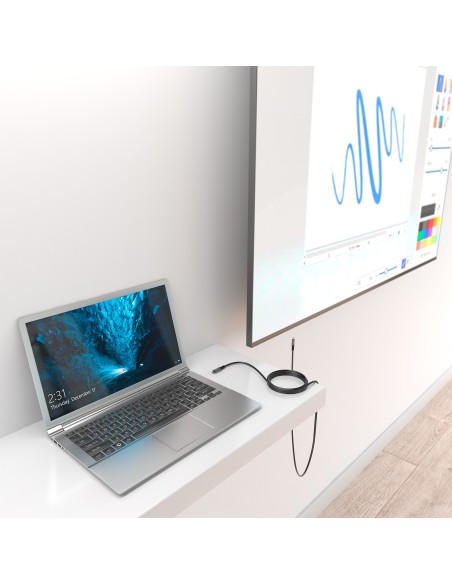 CABLE AISENS USB-C 3.2 GEN1 ALUMINIO 5GBPS 4K@60HZ