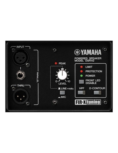 Yamaha DSR115 altavoz De 2 vías Negro Alámbrico 1300 W