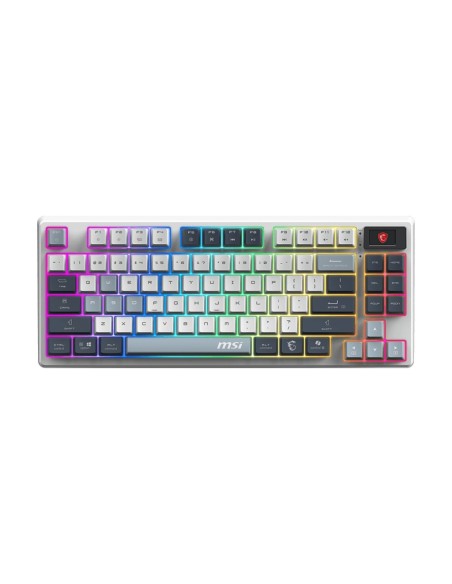 Msi Teclado FORGE GK600 TKL W SKY ES BT