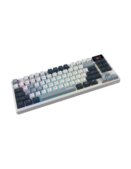Msi Teclado FORGE GK600 TKL W SKY ES BT