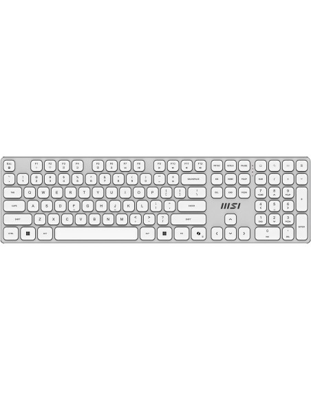 Msi Teclado + Ratón FORGE K210 W COMBO ES White