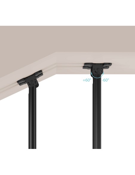 Tooq LPCE11120TSLI-B Soporte Techo 60"-120"