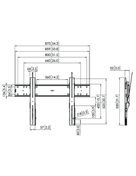 VOGELS PFW 6810 DISPLAY WALL MOUNT TILT - Imagen 9