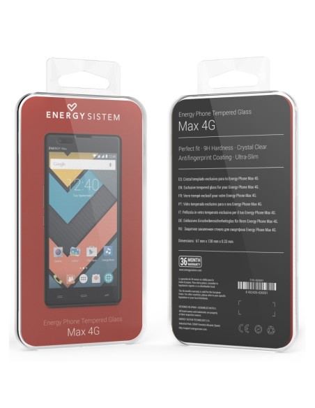 Energy Cristal Templado Max 4G Transparente - Imagen 3
