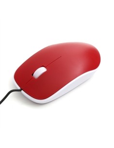 Omega raton optico 1200dpi rojo blister om420bl - Imagen 1
