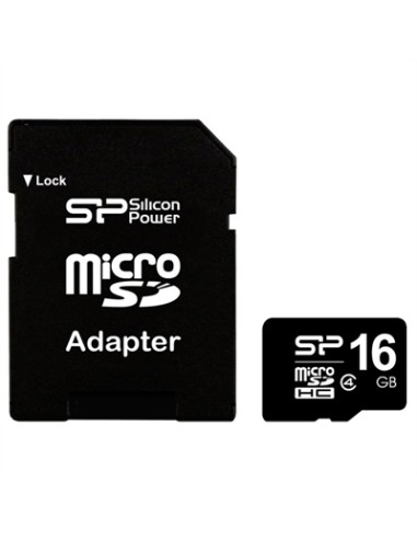 SP SP016GBSTH Micro SD Clase 4 16GB c/a - Imagen 1
