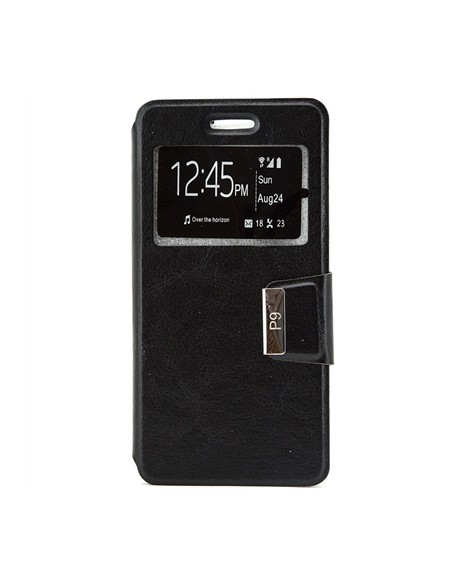 X-One Funda Libro Huawei P9 Negro - Imagen 1