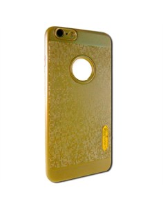 X-One Funda TPU Glitter Samsung S7 Edge Dorado - Imagen 1