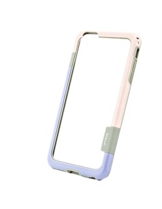 X-One Bumper Bicolor iPhone 6 Plus Rosa - Morado - Imagen 1