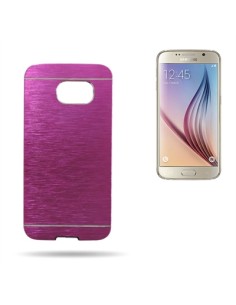 X-One Carcasa Aluminio Samsung S6 Rosa - Imagen 1