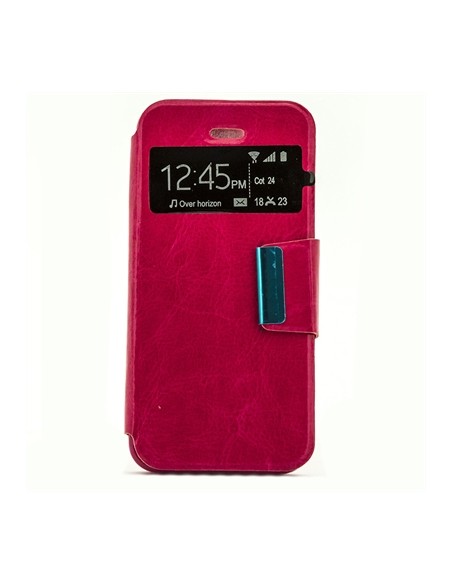 X-One Funda Libro IPhone 5 - 5S - SE Rosa - Imagen 1