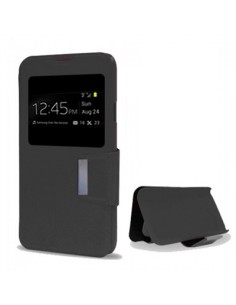 X-One Funda Libro BQ Aquaris X5 Plus Negro - Imagen 1